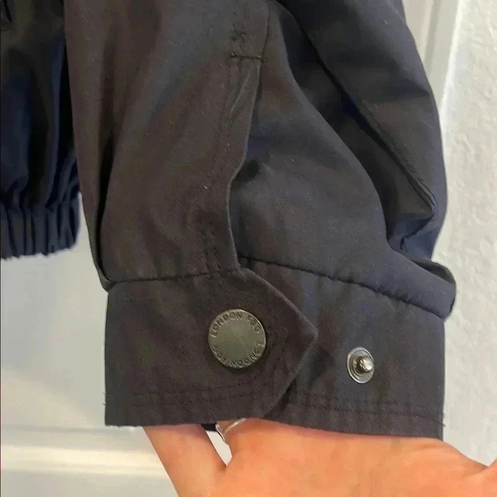 London Fog Men's Black Windbreaker Jacket - Picture 6 of 7